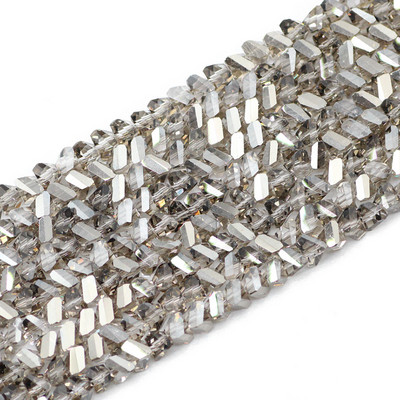 8 mm 90 komada Tetraedarski trokut Austrijski kristalni privjesci Staklene labave perle za nakit Ogrlice Narukvice Izrada DIY dodataka