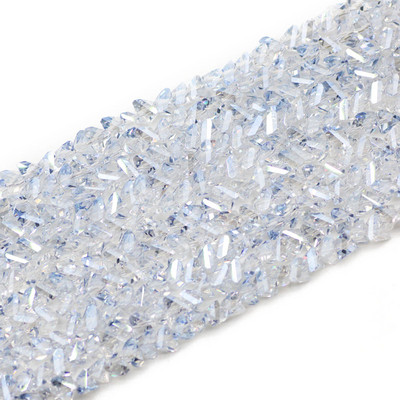 8 mm 90 komada Tetraedarski trokut Austrijski kristalni privjesci Staklene labave perle za nakit Ogrlice Narukvice Izrada DIY dodataka