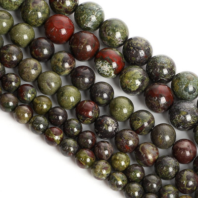 Kamene perle od prirodnog zmajevog krvavog kamena Okrugle labave perle za izradu nakita DIY Narukvica Ogrlica Šarm Dodaci 4/6/8/10/12MM
