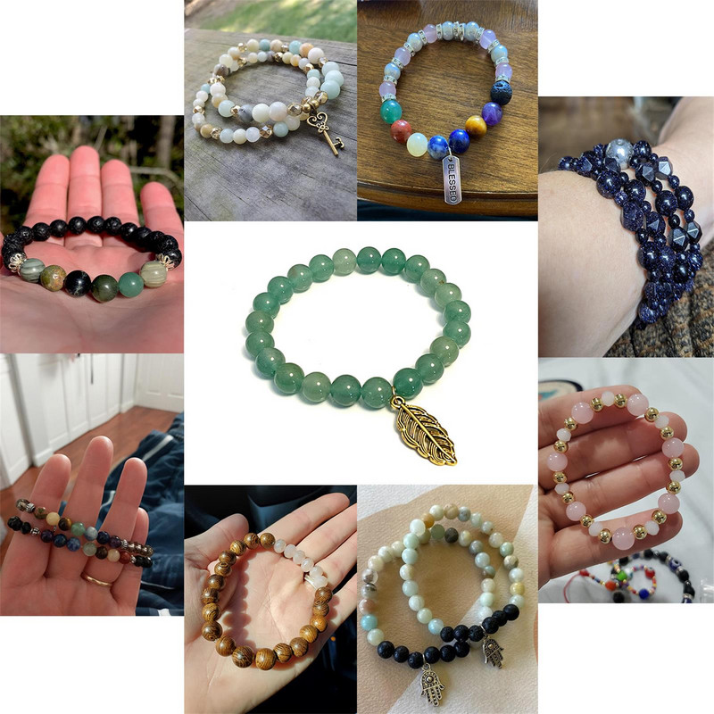 Kamene perle od prirodnog zmajevog krvavog kamena Okrugle labave perle za izradu nakita DIY Narukvica Ogrlica Šarm Dodaci 4/6/8/10/12MM