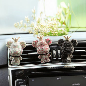 Υψηλής ποιότητας Creative Personality Cute Bear Car Outlet Air Aromatherapy Ελαφρύ άρωμα διαρκείας Κλιματισμός εσωτερικού αυτοκινήτου