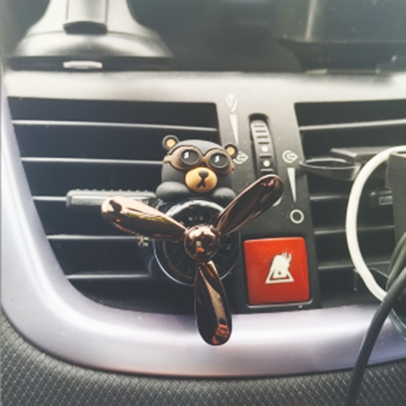 Autós légfrissítő Duck in The Car Pilot Illat Aromaterápia Air-Outlet Autótartozékok Belső Dekoráció Szilárd parfüm
