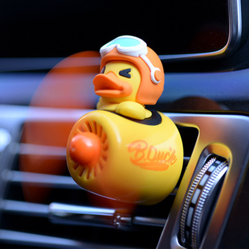 Autós légfrissítő Duck in The Car Pilot Illat Aromaterápia Air-Outlet Autótartozékok Belső Dekoráció Szilárd parfüm