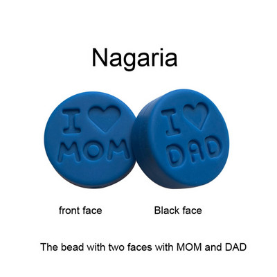 10 kom/Part silikonske perle 18 mm perle volim mamu/tatu DIY kopče za dudu varalica Nakit Ogrlica Dodaci za zube Silikonska grickalica za bebe