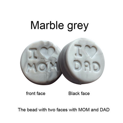 10 kom/Part silikonske perle 18 mm perle volim mamu/tatu DIY kopče za dudu varalica Nakit Ogrlica Dodaci za zube Silikonska grickalica za bebe