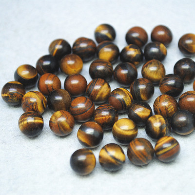 50 KOM Okrugla kugla od dragog kamenja BEZ RUPE 8 mm Za rukotvorine Izložbeni predmeti Kolekcije prirodnih perli Veleprodajna cijena Dodaci za nakit