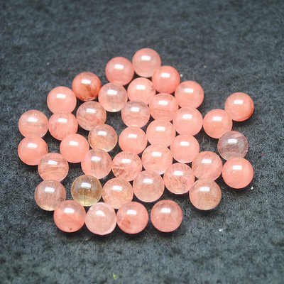 50 KOM Okrugla kugla od dragog kamenja BEZ RUPE 8 mm Za rukotvorine Izložbeni predmeti Kolekcije prirodnih perli Veleprodajna cijena Dodaci za nakit