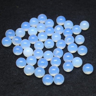50 KOM Okrugla kugla od dragog kamenja BEZ RUPE 8 mm Za rukotvorine Izložbeni predmeti Kolekcije prirodnih perli Veleprodajna cijena Dodaci za nakit