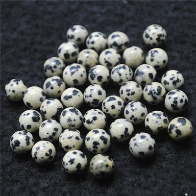 50 KOM Okrugla kugla od dragog kamenja BEZ RUPE 8 mm Za rukotvorine Izložbeni predmeti Kolekcije prirodnih perli Veleprodajna cijena Dodaci za nakit