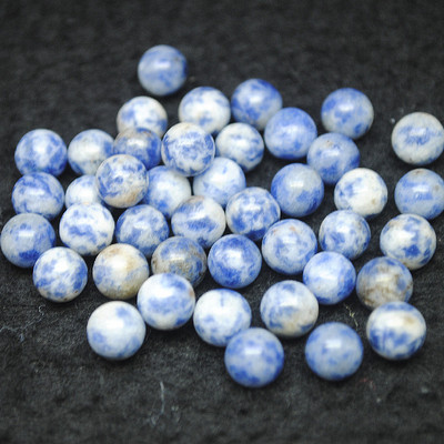 50 KOM Okrugla kugla od dragog kamenja BEZ RUPE 8 mm Za rukotvorine Izložbeni predmeti Kolekcije prirodnih perli Veleprodajna cijena Dodaci za nakit