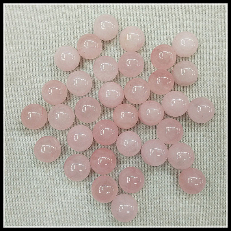 50 KOM Okrugla kugla od dragog kamenja BEZ RUPE 8 mm Za rukotvorine Izložbeni predmeti Kolekcije prirodnih perli Veleprodajna cijena Dodaci za nakit