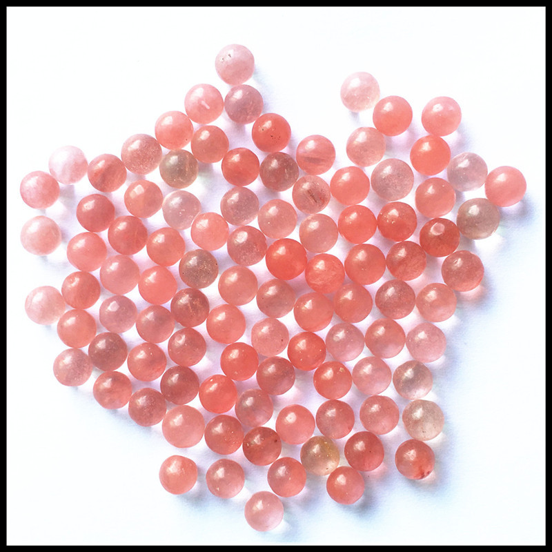 50 KOM Okrugla kugla od dragog kamenja BEZ RUPE 8 mm Za rukotvorine Izložbeni predmeti Kolekcije prirodnih perli Veleprodajna cijena Dodaci za nakit