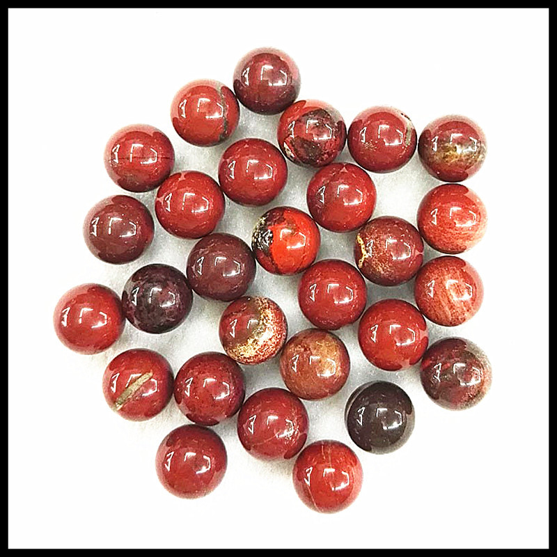 50 KOM Okrugla kugla od dragog kamenja BEZ RUPE 8 mm Za rukotvorine Izložbeni predmeti Kolekcije prirodnih perli Veleprodajna cijena Dodaci za nakit