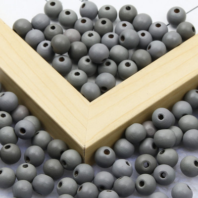 Mărgele din lemn natural, 20 de culori, bile din lemn, mărgele rotunde, distanțiere libere, pentru realizarea de bijuterii, accesorii pentru brățări, colier, 10/15 mm