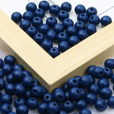 Mărgele din lemn natural, 20 de culori, bile din lemn, mărgele rotunde, distanțiere libere, pentru realizarea de bijuterii, accesorii pentru brățări, colier, 10/15 mm