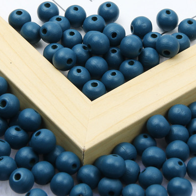 Mărgele din lemn natural, 20 de culori, bile din lemn, mărgele rotunde, distanțiere libere, pentru realizarea de bijuterii, accesorii pentru brățări, colier, 10/15 mm