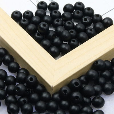 Mărgele din lemn natural, 20 de culori, bile din lemn, mărgele rotunde, distanțiere libere, pentru realizarea de bijuterii, accesorii pentru brățări, colier, 10/15 mm