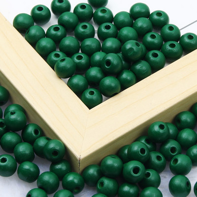 Mărgele din lemn natural, 20 de culori, bile din lemn, mărgele rotunde, distanțiere libere, pentru realizarea de bijuterii, accesorii pentru brățări, colier, 10/15 mm