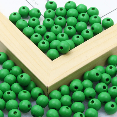 Mărgele din lemn natural, 20 de culori, bile din lemn, mărgele rotunde, distanțiere libere, pentru realizarea de bijuterii, accesorii pentru brățări, colier, 10/15 mm