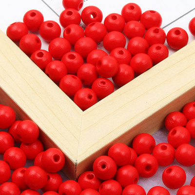 Mărgele din lemn natural, 20 de culori, bile din lemn, mărgele rotunde, distanțiere libere, pentru realizarea de bijuterii, accesorii pentru brățări, colier, 10/15 mm