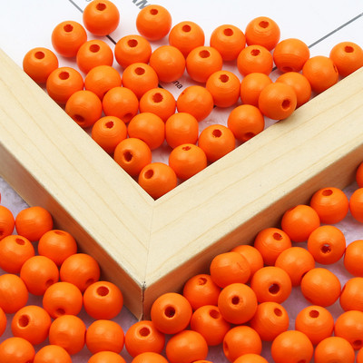 Mărgele din lemn natural, 20 de culori, bile din lemn, mărgele rotunde, distanțiere libere, pentru realizarea de bijuterii, accesorii pentru brățări, colier, 10/15 mm