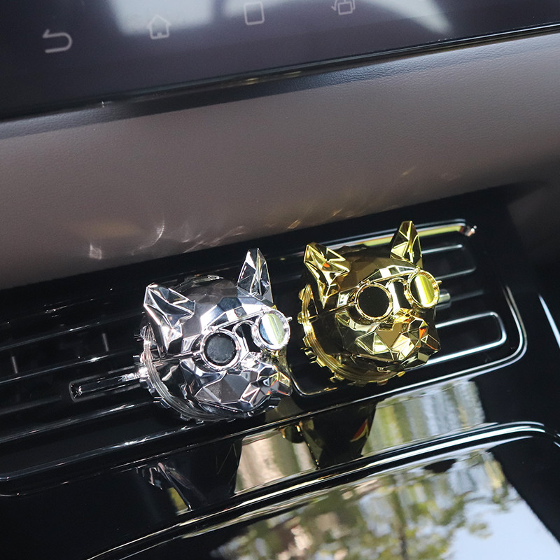 2022. Cool Kreativna aroma automobila Miris Bulldog Osvježivač zraka Auto parfem Dekoracija interijera automobila Osvježivač Difuzor Miris