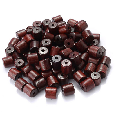 Bačvaste perle od prirodnog drva Odstojnik u obliku cilindra Drvene perle za izradu nakita DIY Narukvica Ogrlica Ručno izrađeni dodaci 30 kom