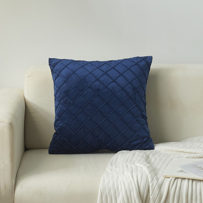 Luksuzni modni karirani vez, žuti baršun, geometrijski jastuci, jastučnice, jastučnice, jastučnice, kućni ukrasni jastuk za kauč