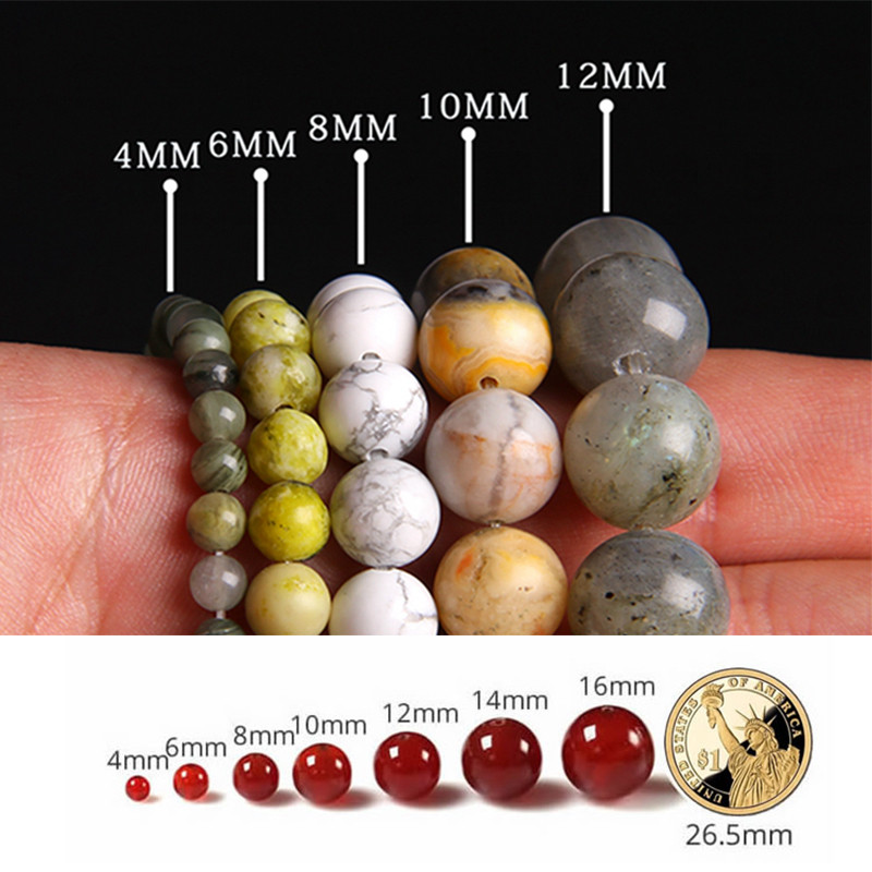 7 Čakra Reiki Perle od prirodnog kamena Okrugle labave perle 8 mm Fit DIY Izrada Narukvica Ogrlica Naušnice Dodaci za nakit Veleprodaja