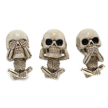 Skull Ghost Car Freshener Car Διαχύτης αρωμάτων Κλιπ εξαερισμού ανθρώπινου σώματος Σκελετός αρωματοθεραπείας ρητίνης αυτοκινήτου Κλιπ διάχυσης μυρωδιάς αυτοκινήτου