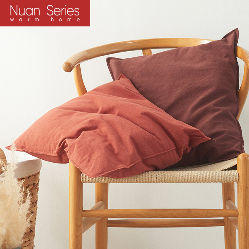 Obična jastučnica 45x45cm/30x50cm lanena navlaka za jastuk krem tamnoplava zelena s resama za uređenje doma krevet sofa kauč