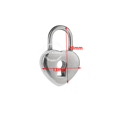 6 komada zlatnih brava od nehrđajućeg čelika, privjesaka za ključeve u obliku zvijezde u obliku srca, lokota, privjesaka za narukvice, ogrlicu, DIY nakita, obrta