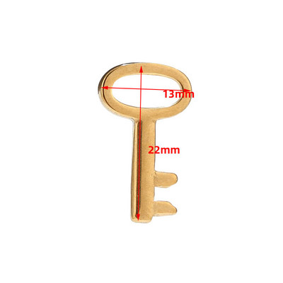 6 komada zlatnih brava od nehrđajućeg čelika, privjesaka za ključeve u obliku zvijezde u obliku srca, lokota, privjesaka za narukvice, ogrlicu, DIY nakita, obrta