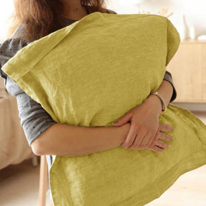 1 buc. Față de pernă din in natural 100% husă de pernă moale Oxford pentru îngrijirea pielii husă de pernă 45x45 50x50 60x60 70x70 80x80
