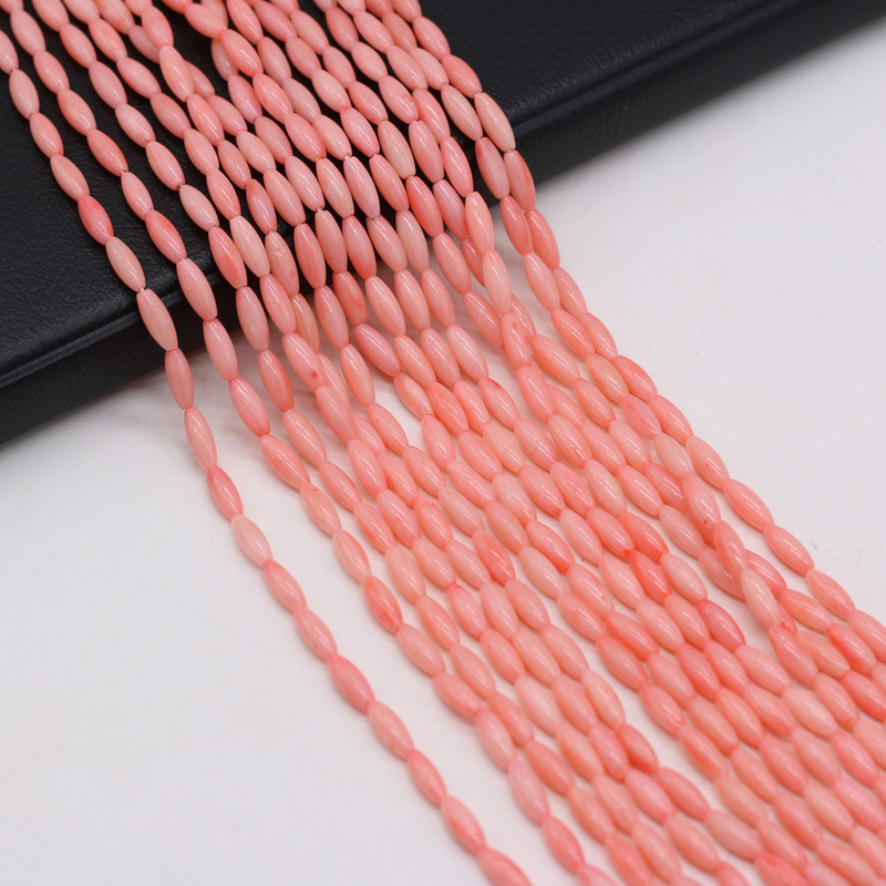 Prirodne koraljne perle Perle od riže u obliku miješanih boja Labavi odstojnik Koraljne perle za izradu nakita DIY Narukvica Ogrlica Dodaci