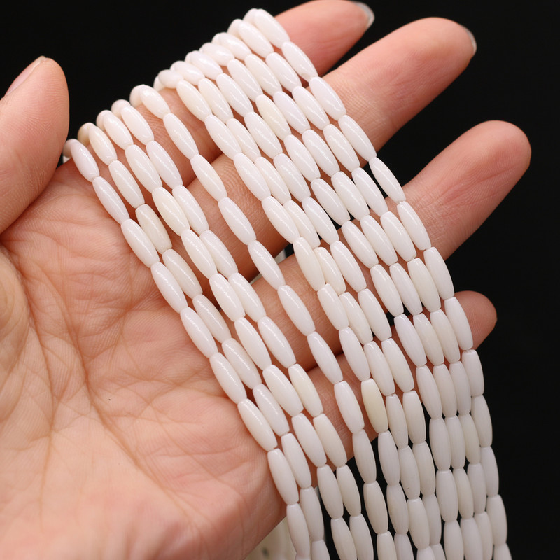 Prirodne koraljne perle Perle od riže u obliku miješanih boja Labavi odstojnik Koraljne perle za izradu nakita DIY Narukvica Ogrlica Dodaci