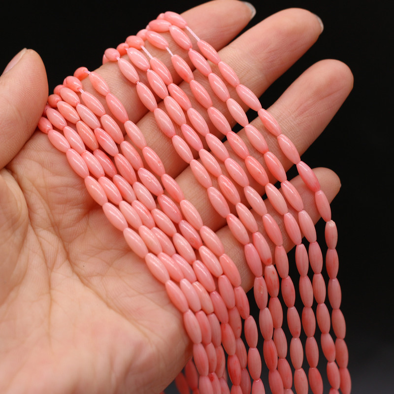 Prirodne koraljne perle Perle od riže u obliku miješanih boja Labavi odstojnik Koraljne perle za izradu nakita DIY Narukvica Ogrlica Dodaci