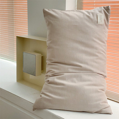 1 komad Jednobojna jastučnica Udobna jastučnica Jastučnica za krevet Jastučnice 100% pamuk Jastučnica ukras za dom