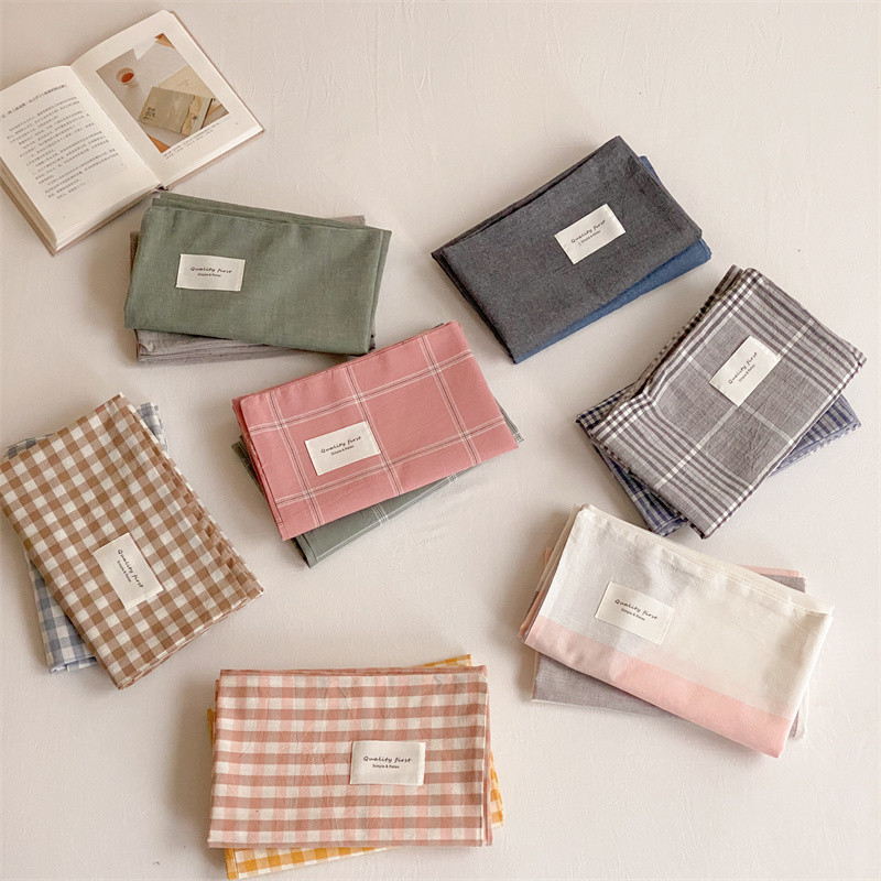 1 komad Jednobojna jastučnica Udobna jastučnica Jastučnica za krevet Jastučnice 100% pamuk Jastučnica ukras za dom