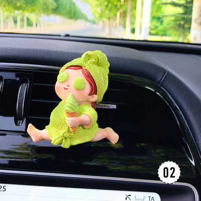 Osvježivač zraka u automobilu Miris u stilu Ventilacijski otvor Parfem Difuzor Crtić Trčanje Sauna Djevojke Mirisi Osvježivači zraka Stezaljka Parfem