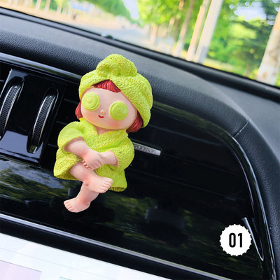 Osvježivač zraka u automobilu Miris u stilu Ventilacijski otvor Parfem Difuzor Crtić Trčanje Sauna Djevojke Mirisi Osvježivači zraka Stezaljka Parfem