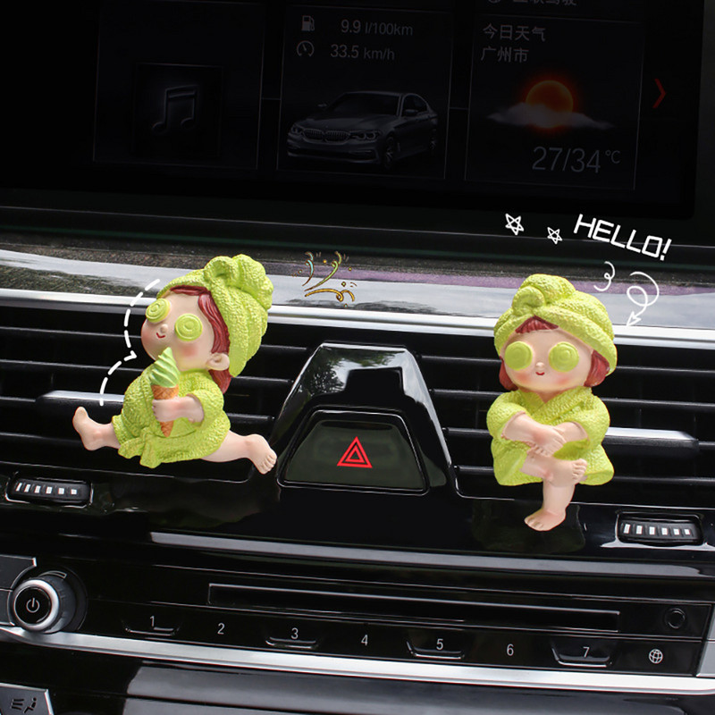 Osvježivač zraka u automobilu Miris u stilu Ventilacijski otvor Parfem Difuzor Crtić Trčanje Sauna Djevojke Mirisi Osvježivači zraka Stezaljka Parfem