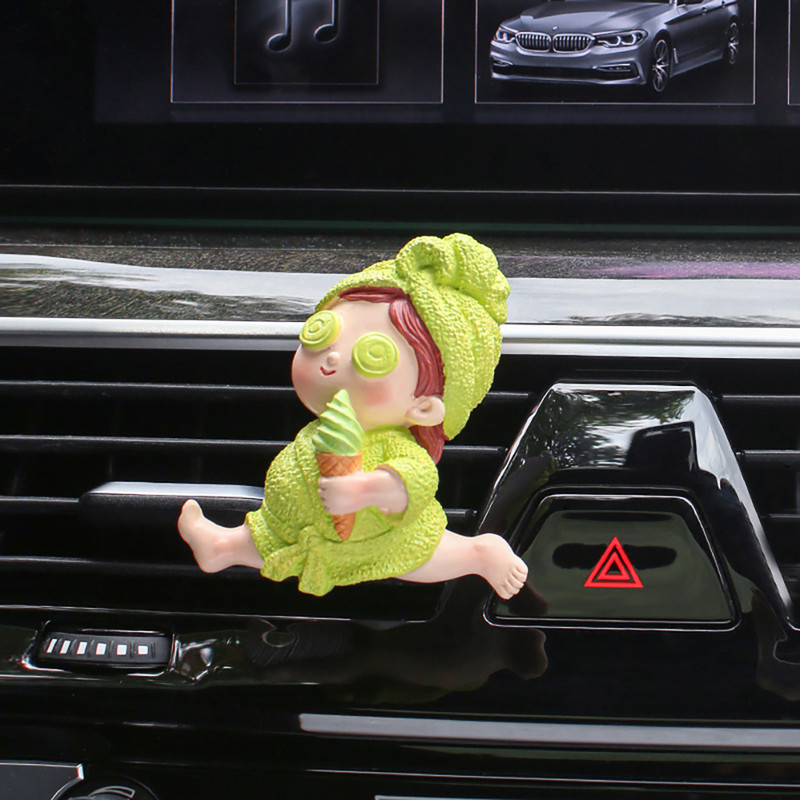 Osvježivač zraka u automobilu Miris u stilu Ventilacijski otvor Parfem Difuzor Crtić Trčanje Sauna Djevojke Mirisi Osvježivači zraka Stezaljka Parfem