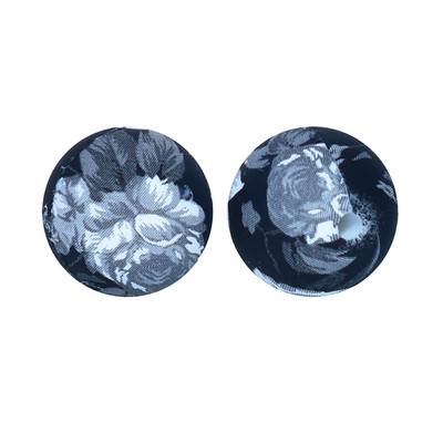 Chenkai 10 DB 15mm Shamrock Print szilikon gyöngyök baba kerek formájú gyöngyök fogzás BPA mentes barkácsolás érzékszervi rágójátékok kiegészítők