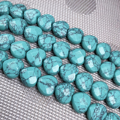 Prirodni kamen u obliku srca Fasetirane perle kristal Polugotove labave perle Za izradu nakita DIY Ogrlica Narukvica Pribor