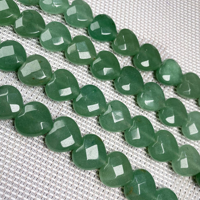 Prirodni kamen u obliku srca Fasetirane perle kristal Polugotove labave perle Za izradu nakita DIY Ogrlica Narukvica Pribor