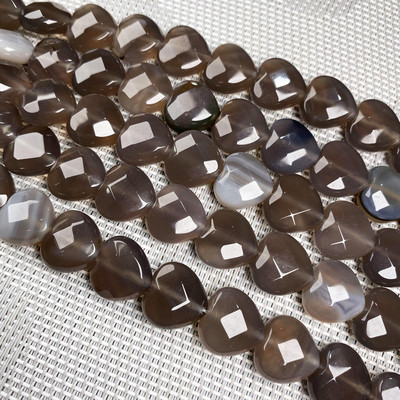 Prirodni kamen u obliku srca Fasetirane perle kristal Polugotove labave perle Za izradu nakita DIY Ogrlica Narukvica Pribor