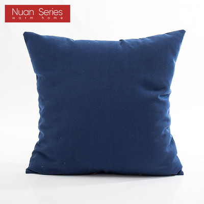 Karirano prugasto poliestersko pamučno platno jastučnica jastučnica tamnoplava fotelja kauč kućni dekor jastučnica 45x45/30x50cm