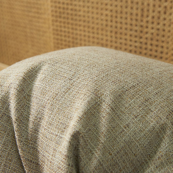 Διακοσμητικό κάλυμμα μαξιλαριού με φούντα από βαμβακερή κάνναβη καθαρού χρώματος για το σπίτι Απλή τέχνη Τετράγωνο κάλυμμα μαξιλαριού χωρίς πυρήνα