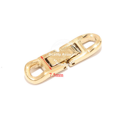 2 τμχ Ανοξείδωτο ατσάλι με χρυσό κούμπωμα κούμπωμα κολιέ βραχιόλι αλυσίδα κούμπωμα κοσμήματα κατασκευή DIY Υποδοχές